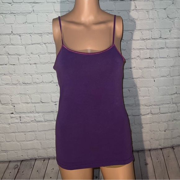 BCBGMaxAzria Tops - Max Azria Miley Cyrus Purple tank top size M